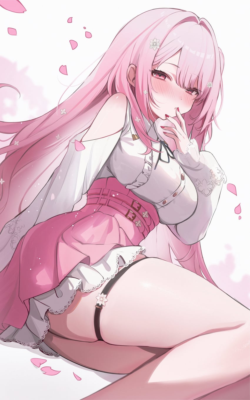 mori calliope (hololive and 1 more) drawn by koahri