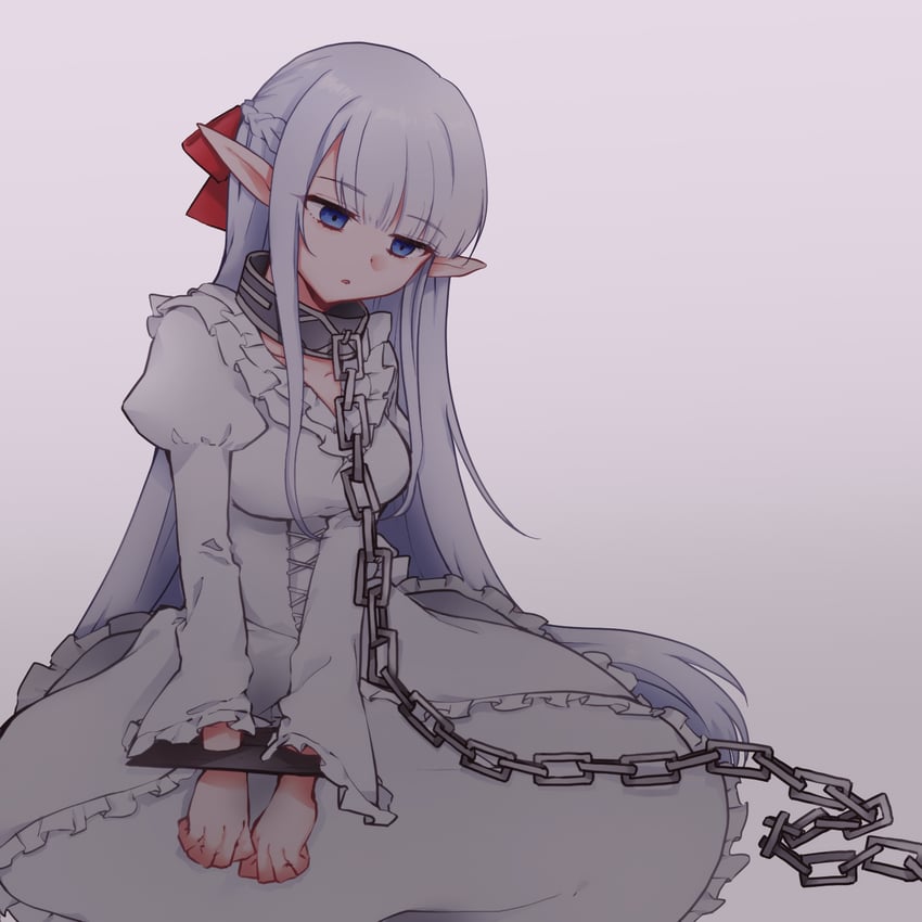 nephelia (maou no ore ga dorei elf wo yome ni shitanda ga dou medereba ii?) drawn by nattumin12