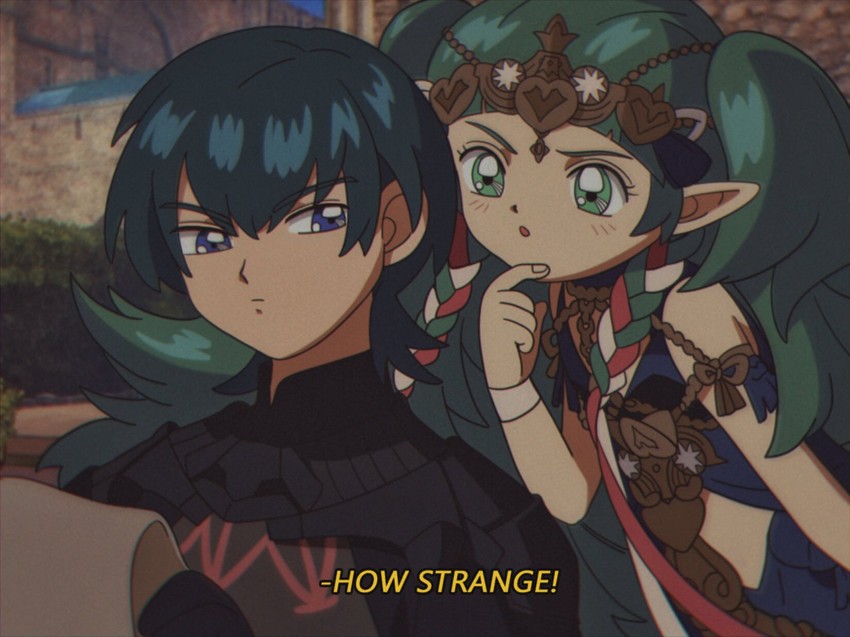 male byleth and sothis (fire emblem and 1 more) drawn by banana69281