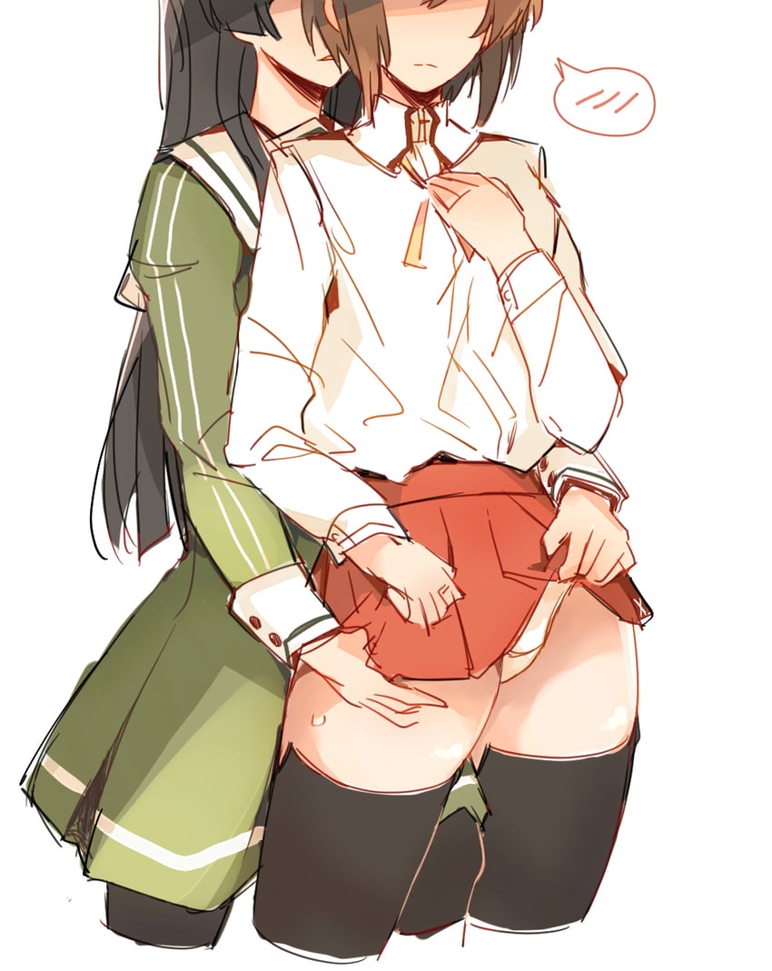etou kanami and juujou hiyori (toji no miko) drawn by lionet0806
