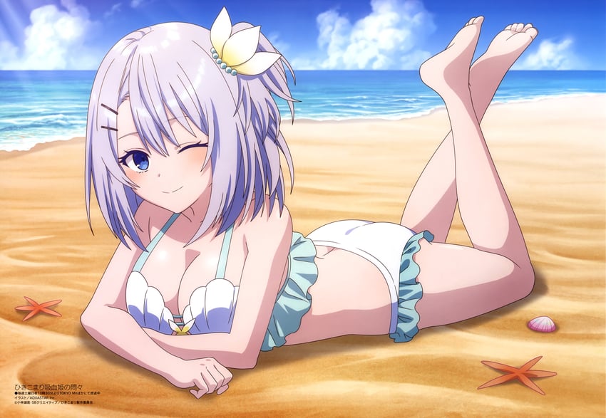 sakuna memoire (megami magazine and 1 more) drawn by aquastar_inc.
