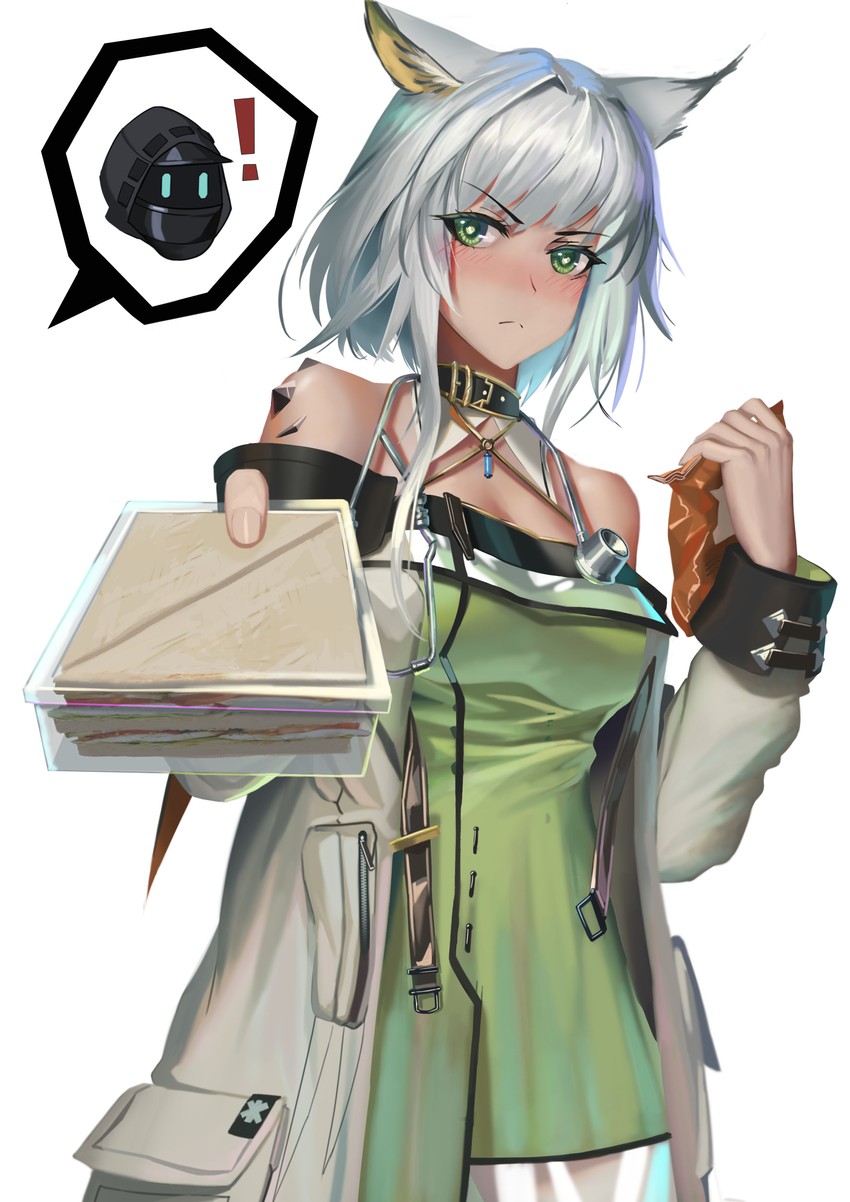 doctor and kal'tsit (arknights) drawn by kaiser_aki