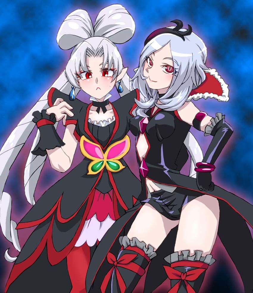 higashi setsuna, eas, akagi towa, and twilight (precure and 2 more) drawn by onnaski