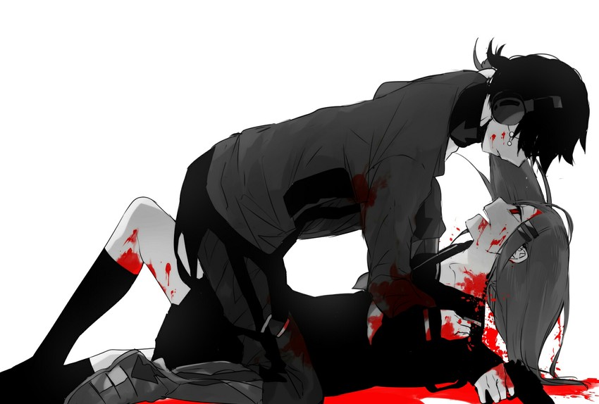 tateyama ayano, konoha, and dark konoha (kagerou project) drawn by hasuhasuhasu0127