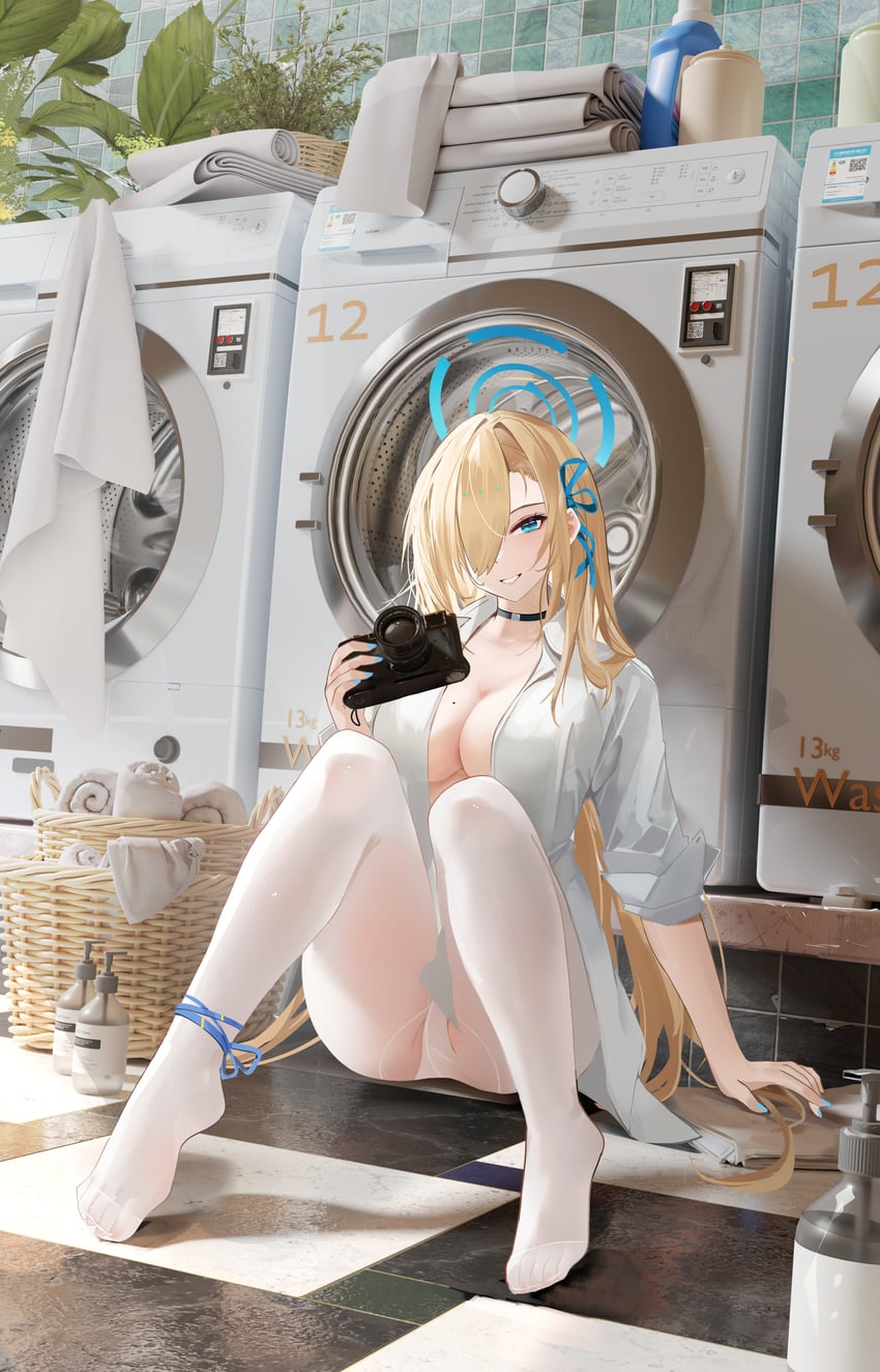 asuna (blue archive) drawn by sabou_san-shitsu_kokoro