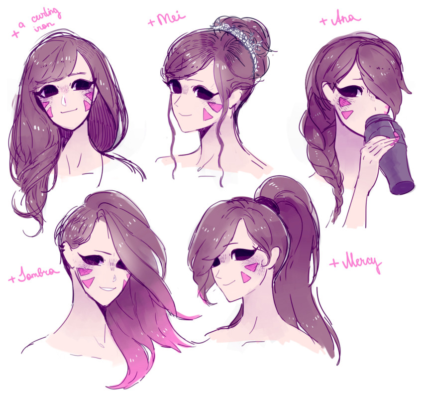 d.va (overwatch and 1 more) drawn by sylvaur_(serpygardy)