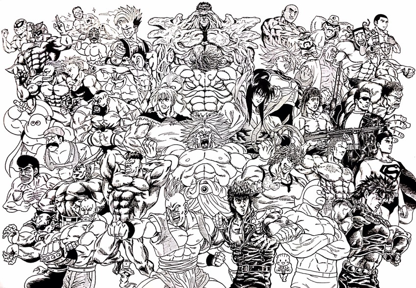 jonathan joestar, trunks, zangief, broly, captain falcon