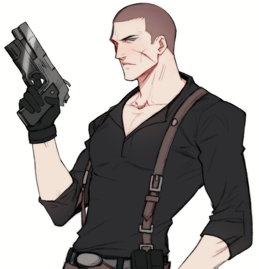 jake muller (resident evil and 1 more) drawn by cadence_rx33