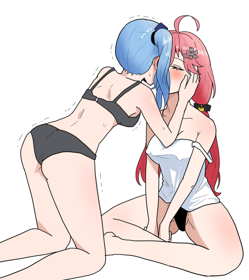 hoshimachi suisei and sakura miko (hololive) drawn by fantine_(user_huaa4474)
