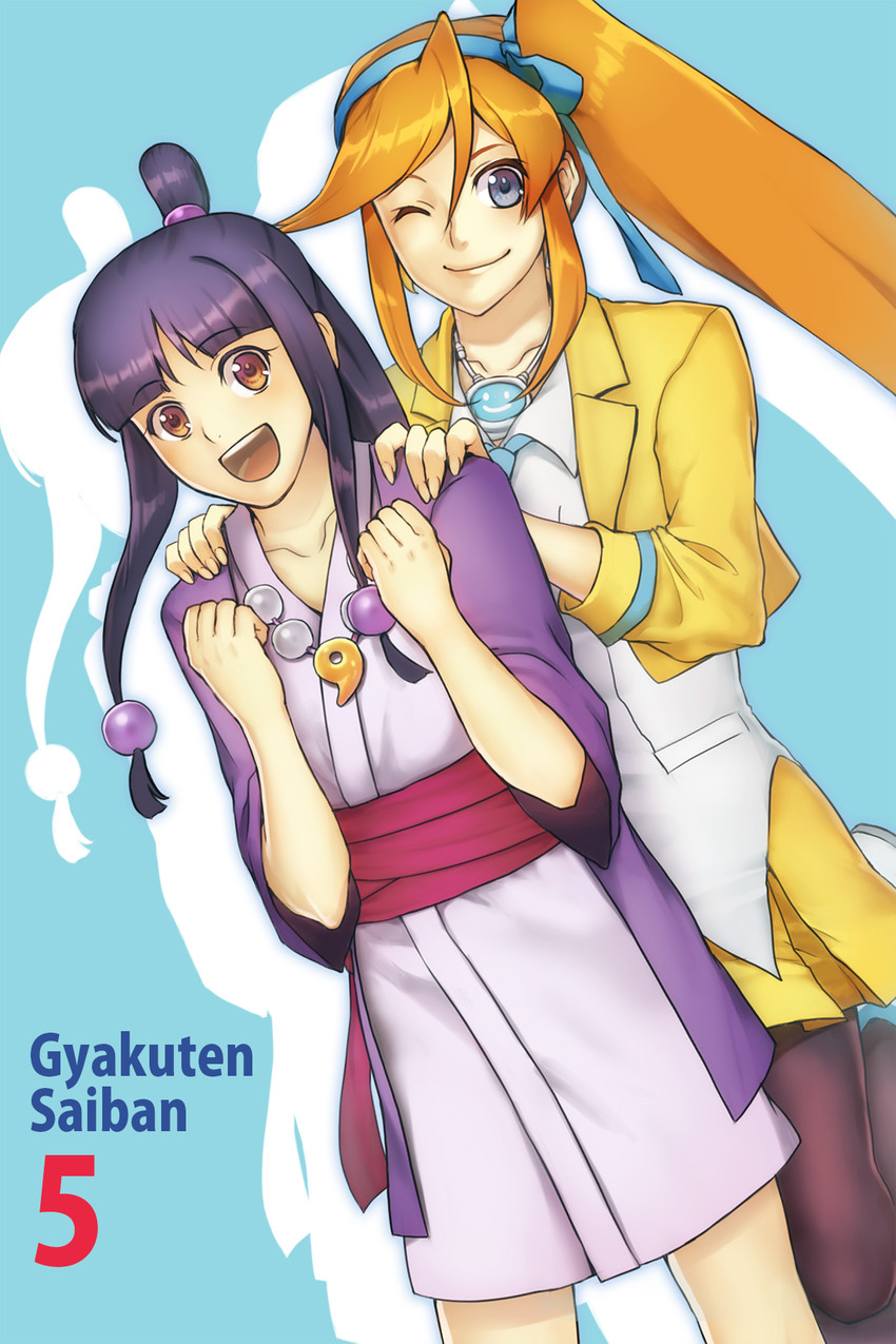 maya fey and athena cykes (ace attorney and 1 more) drawn by yururi-ra