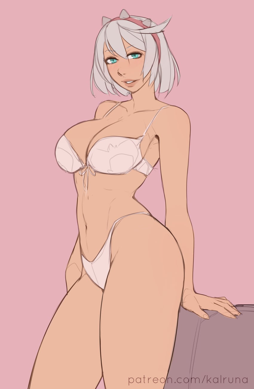 elphelt valentine (guilty gear and 1 more) drawn by kalruna