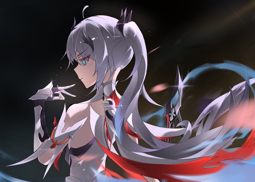 kiana kaslana (honkai and 1 more) drawn by zoedaartistry