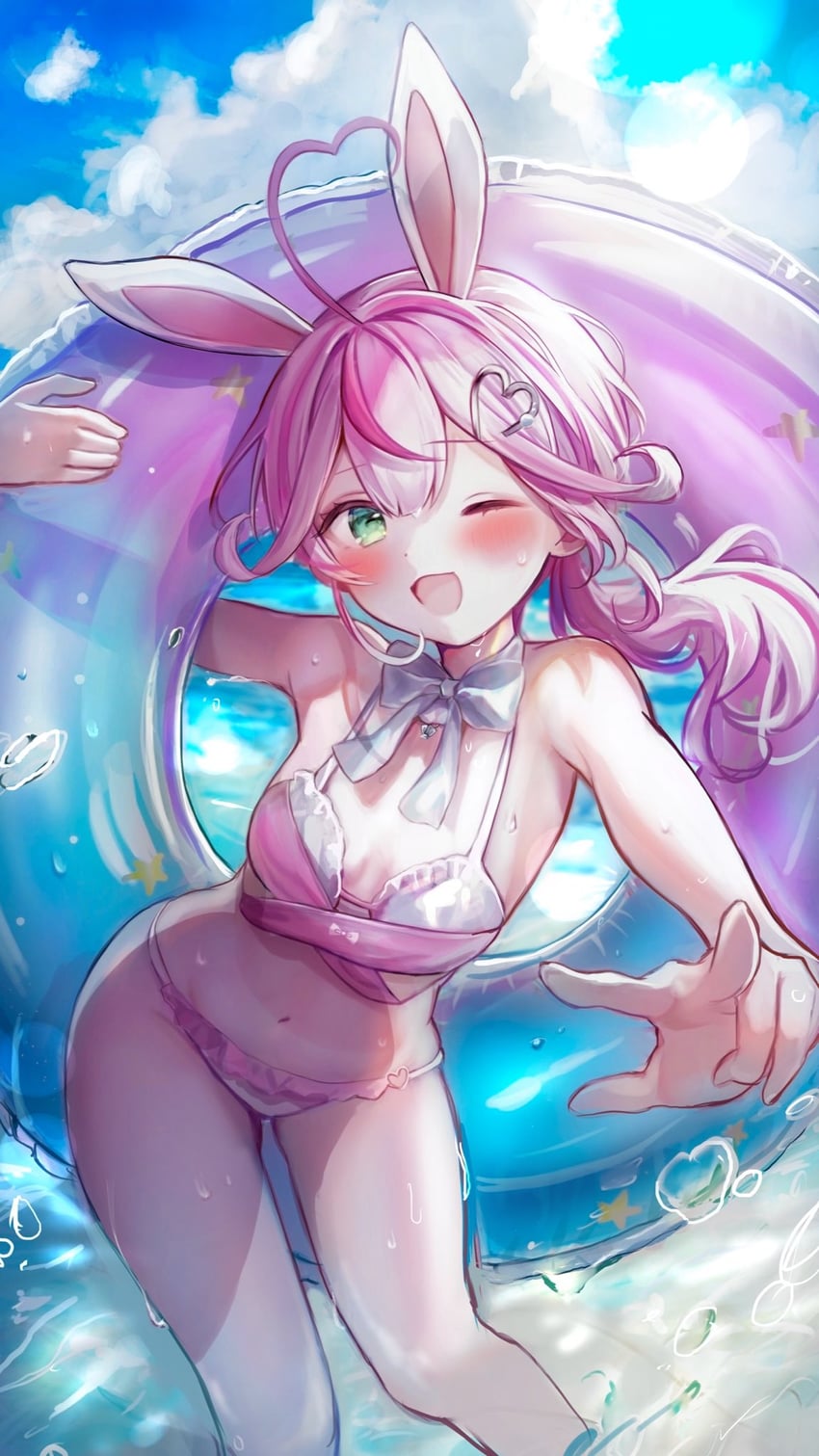 mochizuki nako (indie virtual youtuber) drawn by rachip
