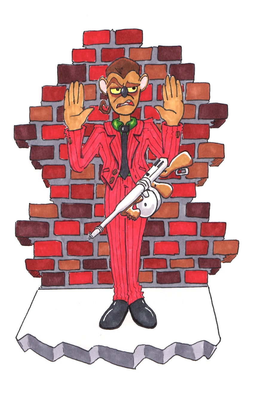 pinstripe potoroo (crash bandicoot and 1 more) drawn by molten_garnet