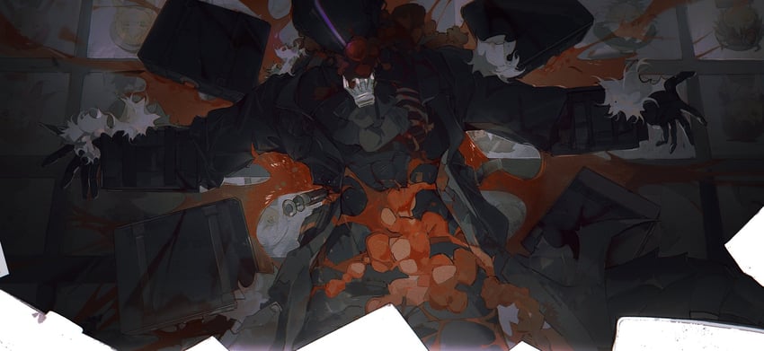 reg, riko, bondrewd, and prushka (made in abyss) drawn by riko-m