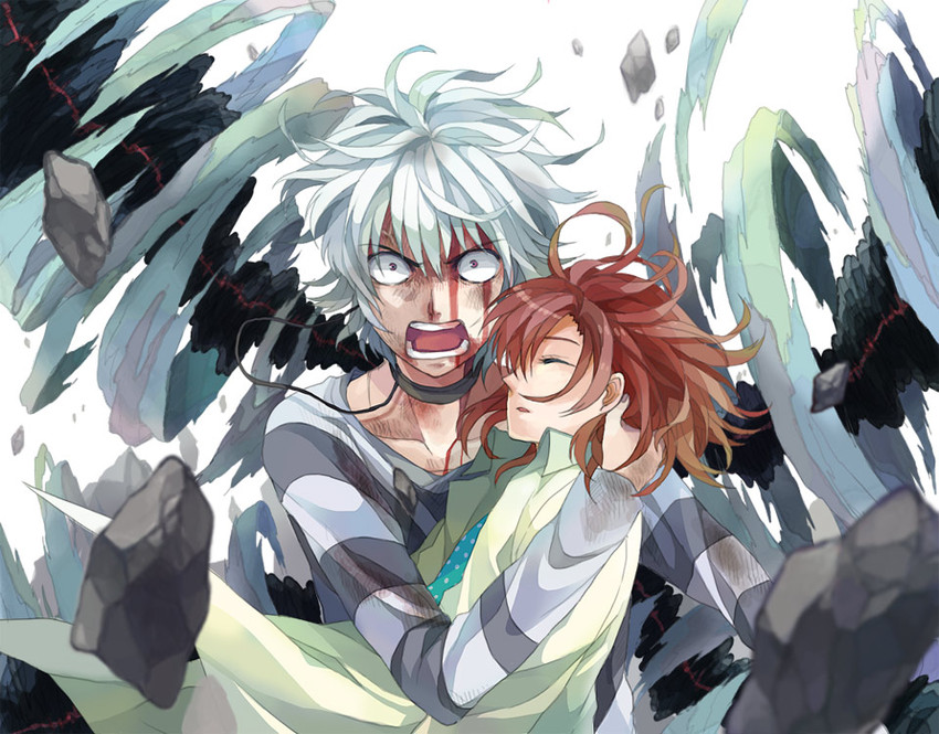 accelerator and last order (toaru majutsu no index) drawn by chara_rira