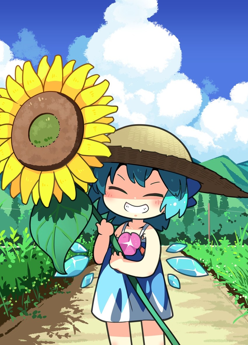 cirno (touhou) drawn by moyazou_(kitaguni_moyashi_seizoujo)