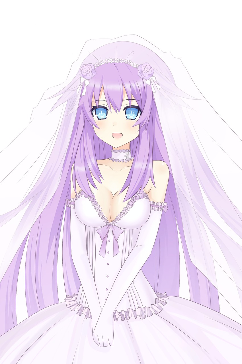 neptune and purple heart (neptune and 1 more) drawn by sakura_hayato