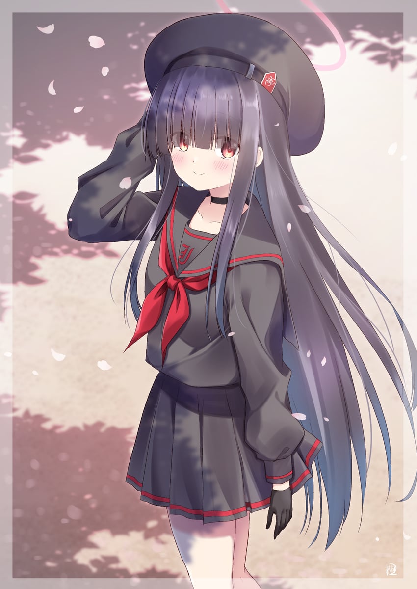justice task force member (blue archive) drawn by akane_souichi