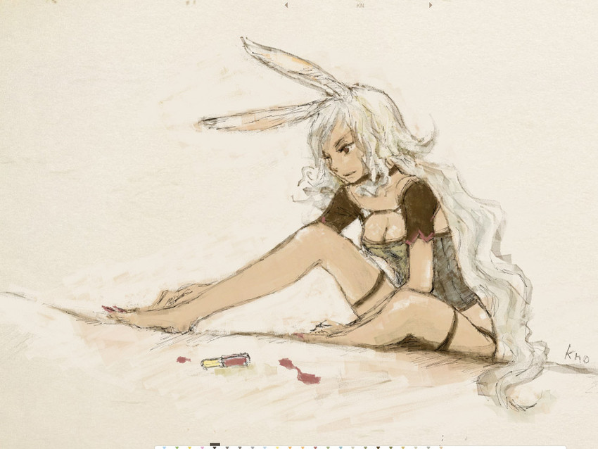 fran (final fantasy and 1 more) drawn by kno_(anahita)