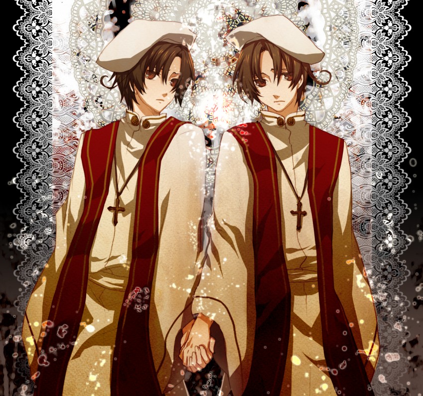 northern italy and southern italy (axis powers hetalia) drawn by kiskil-llira
