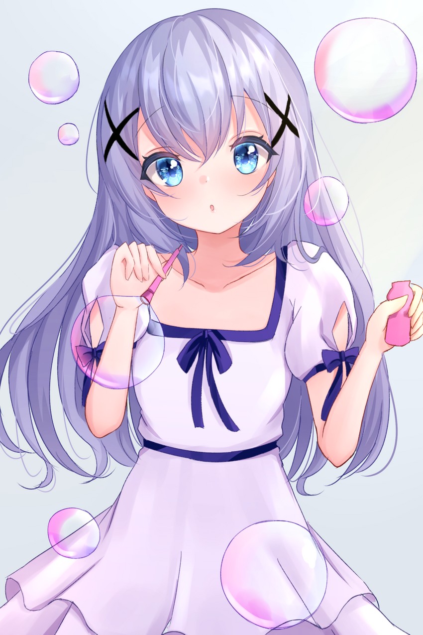 kafuu chino (gochuumon wa usagi desu ka?) drawn by kimisoraame