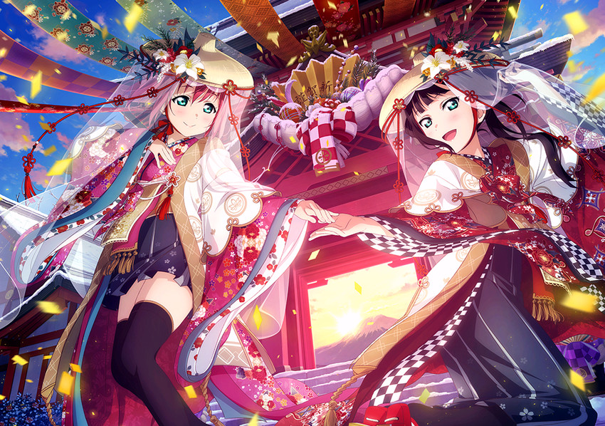 kurosawa dia and kurosawa ruby (love live! and 2 more)