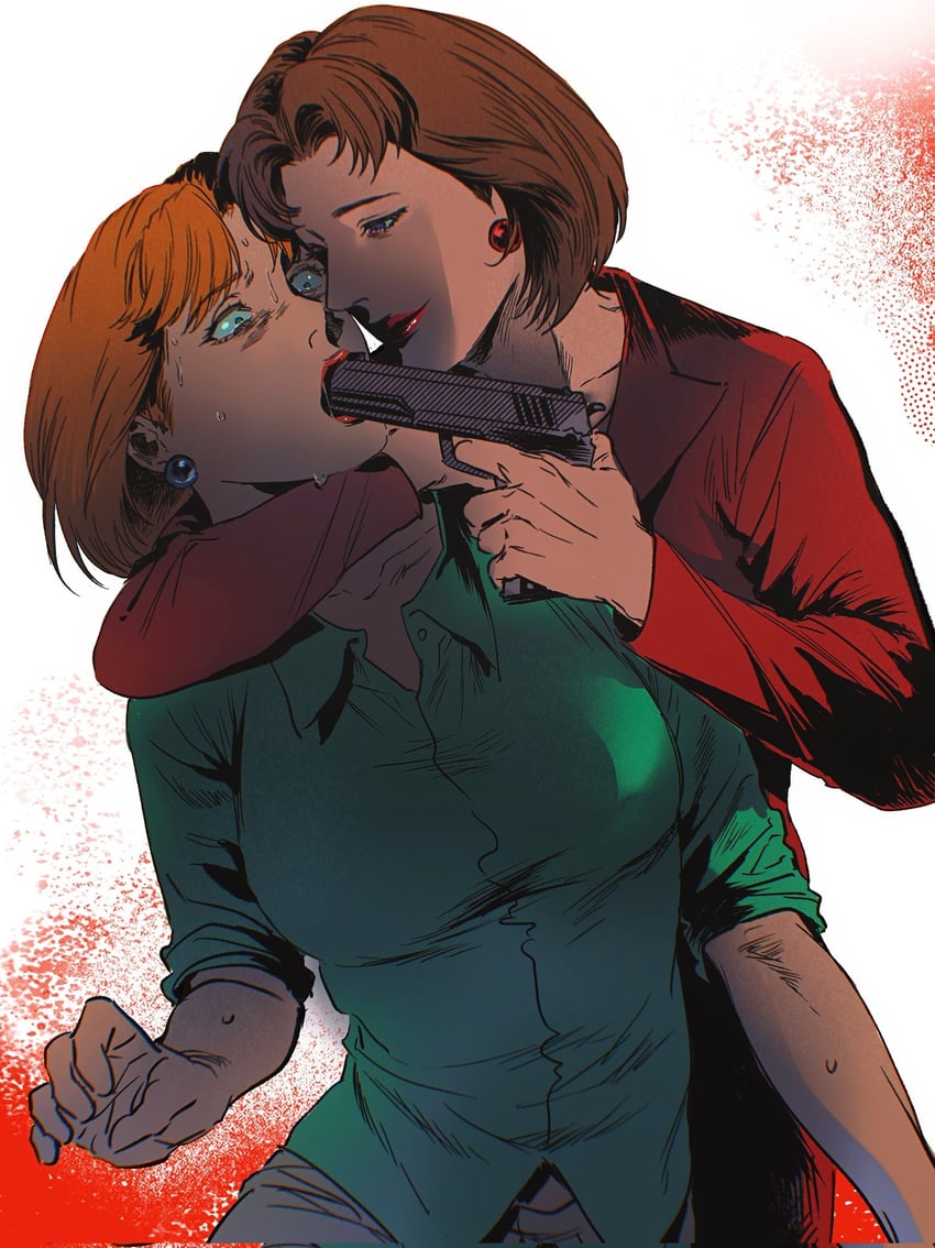lois griffin and diane simmons (family guy) drawn by borderline7839