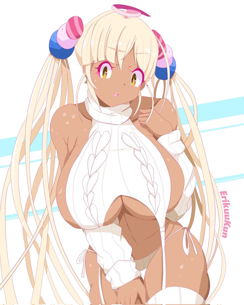 tsukumo sana (hololive and 1 more) drawn by erikuukun