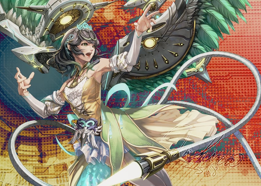 sphene (final fantasy and 1 more) drawn by mihira_(tainosugatayaki)