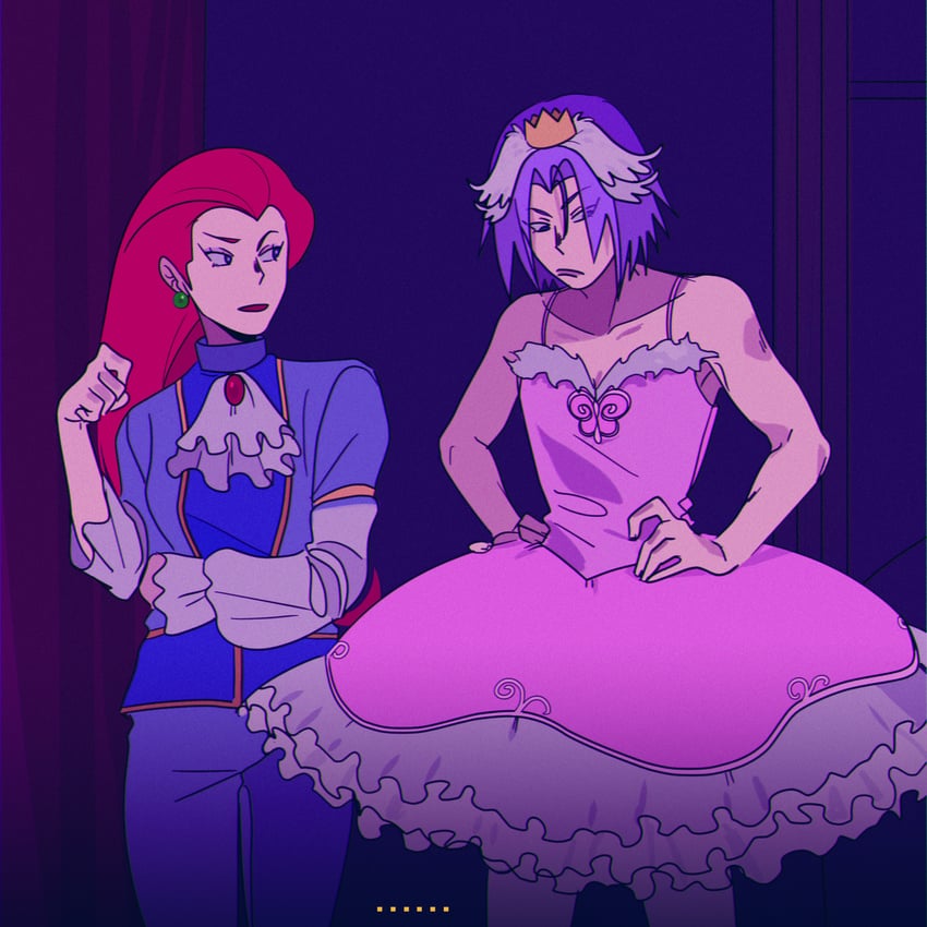 jessie and james (pokemon and 1 more) drawn by deitycyla
