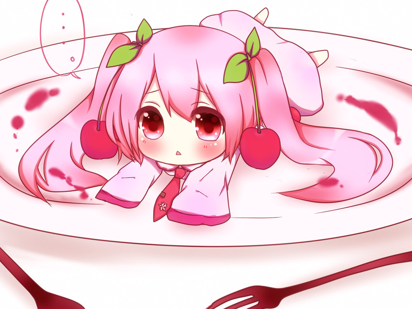 hatsune miku and sakura miku (vocaloid) drawn by misa_(kaeruhitode)