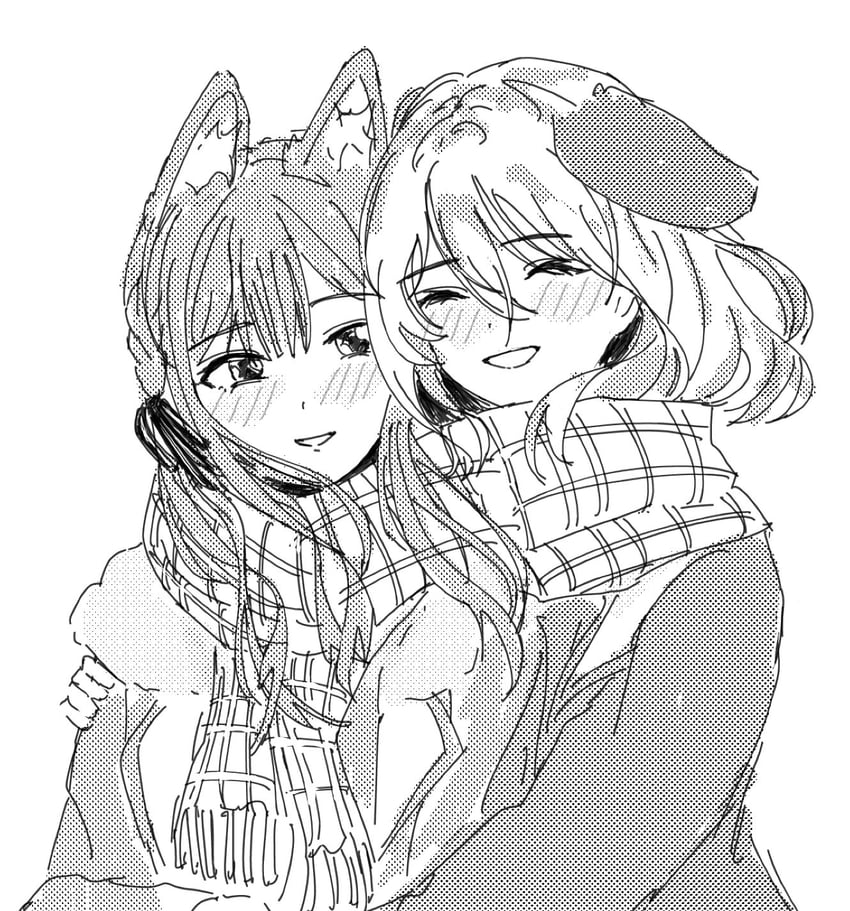 togawa sakiko and misumi uika (bang dream! and 1 more) drawn by uikays