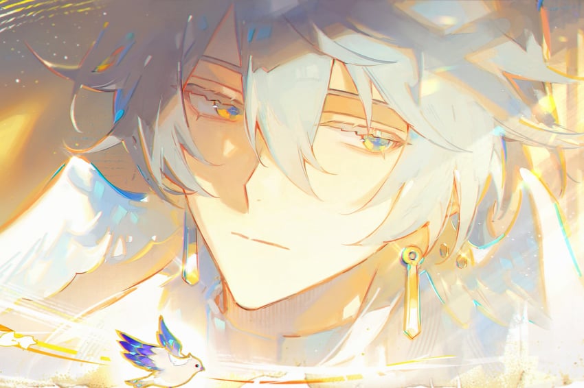 sunday (honkai and 1 more) drawn by renjian_shilian