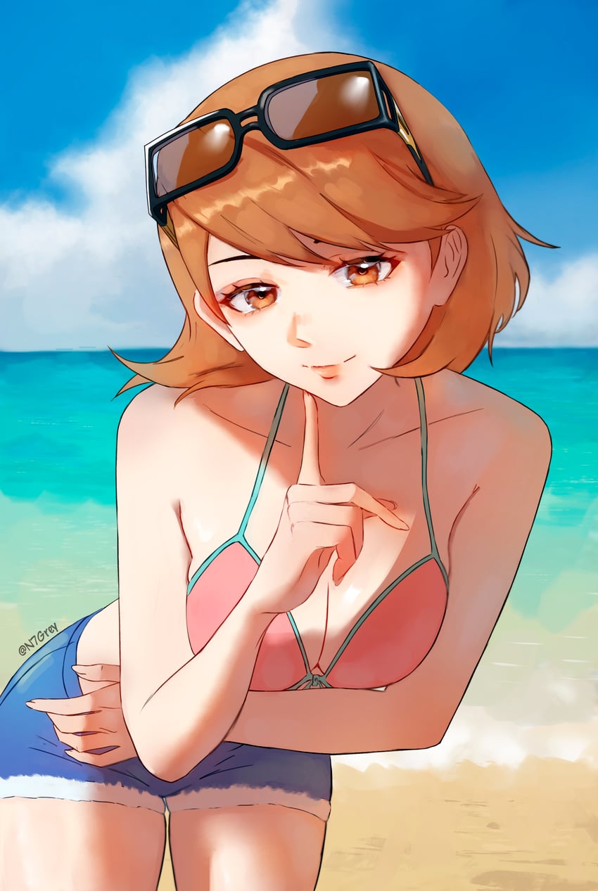 takeba yukari (persona and 1 more) drawn by n7grey