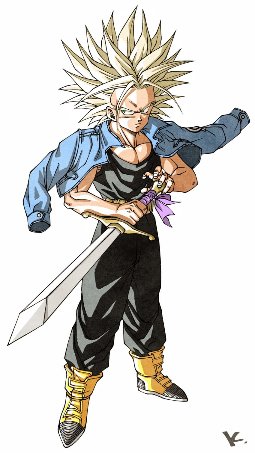 trunks (dragon ball and 1 more) drawn by kakeru_(dbskakeru)