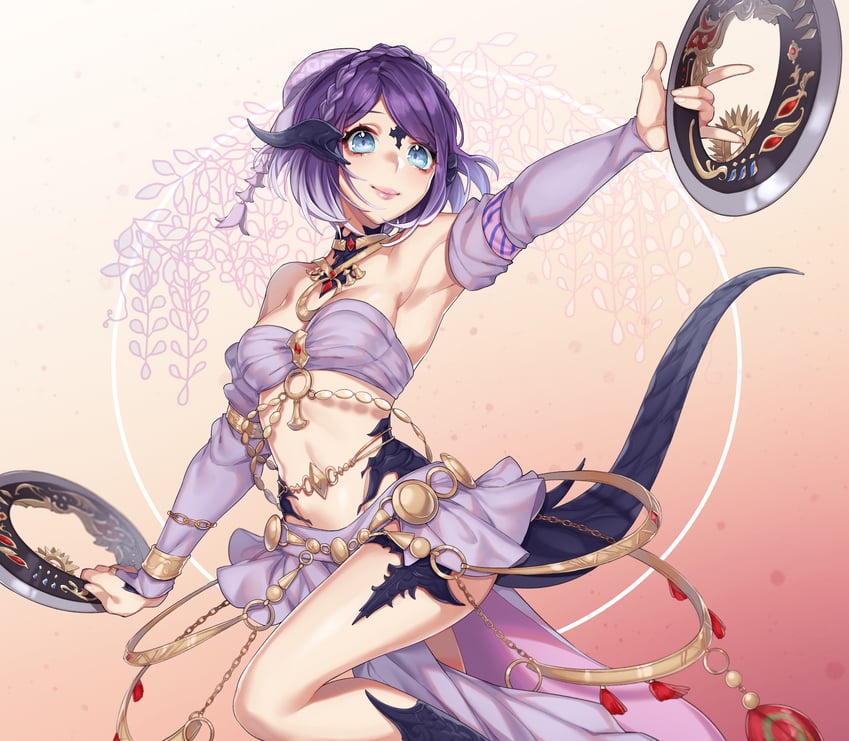 warrior of light and dancer (final fantasy and 1 more) drawn by nechynn