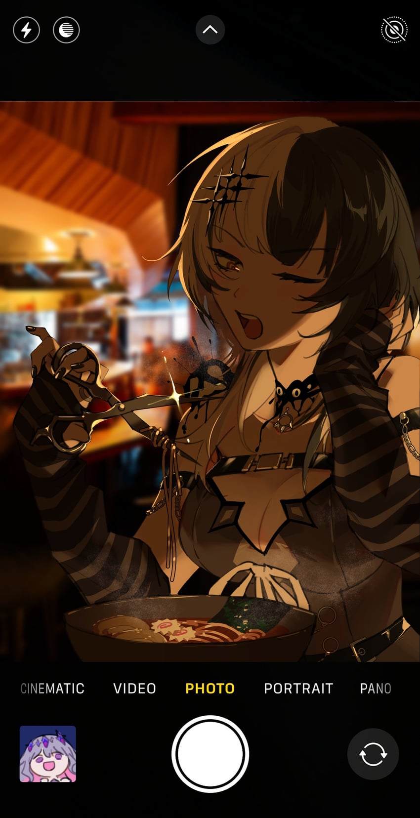 shiori novella, koseki bijou, and yorick (hololive and 1 more) drawn by lynnear