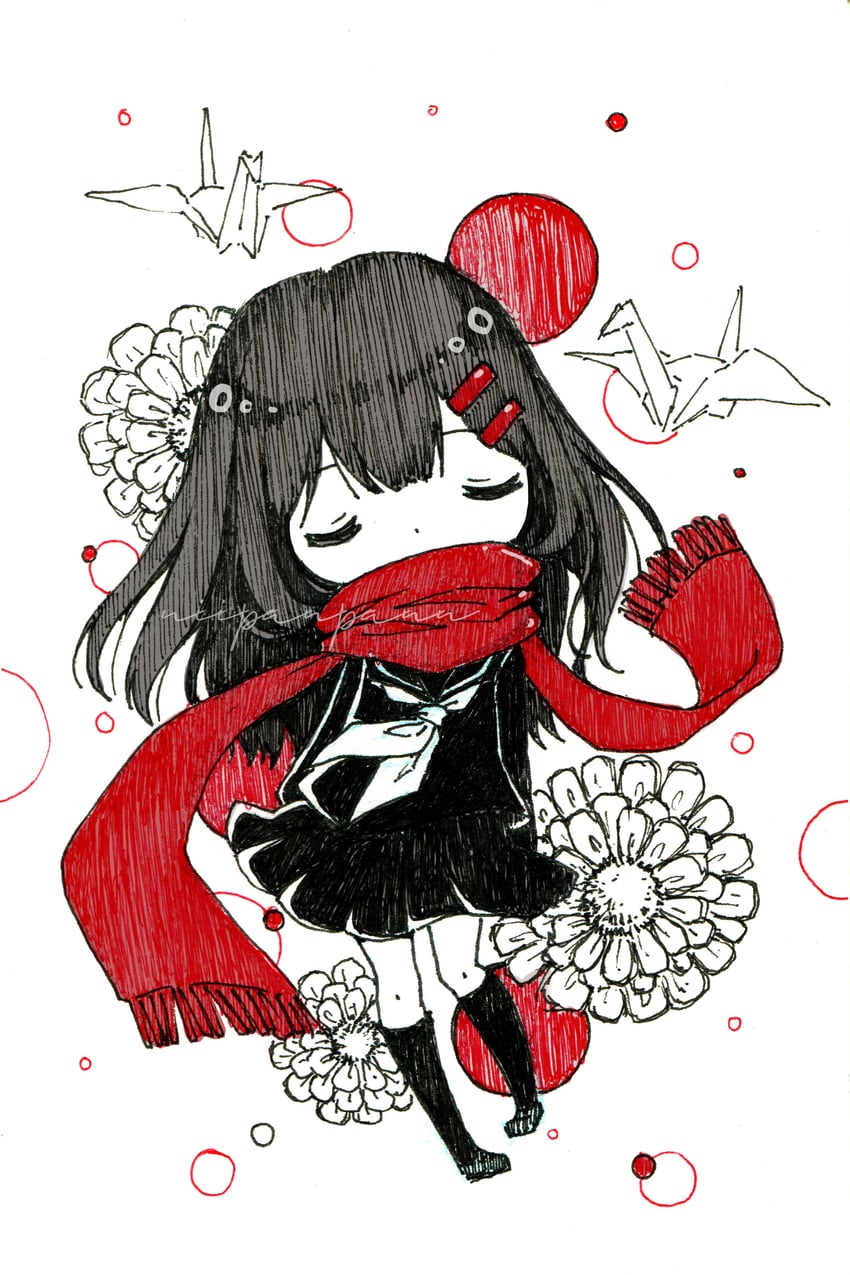tateyama ayano (kagerou project and 1 more) drawn by niipanpann