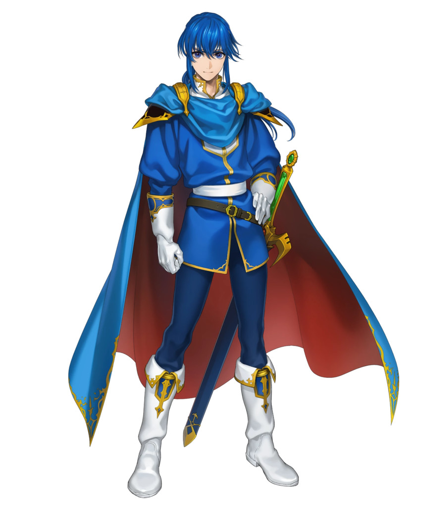seliph (fire emblem and 2 more) drawn by sata_(ipev)
