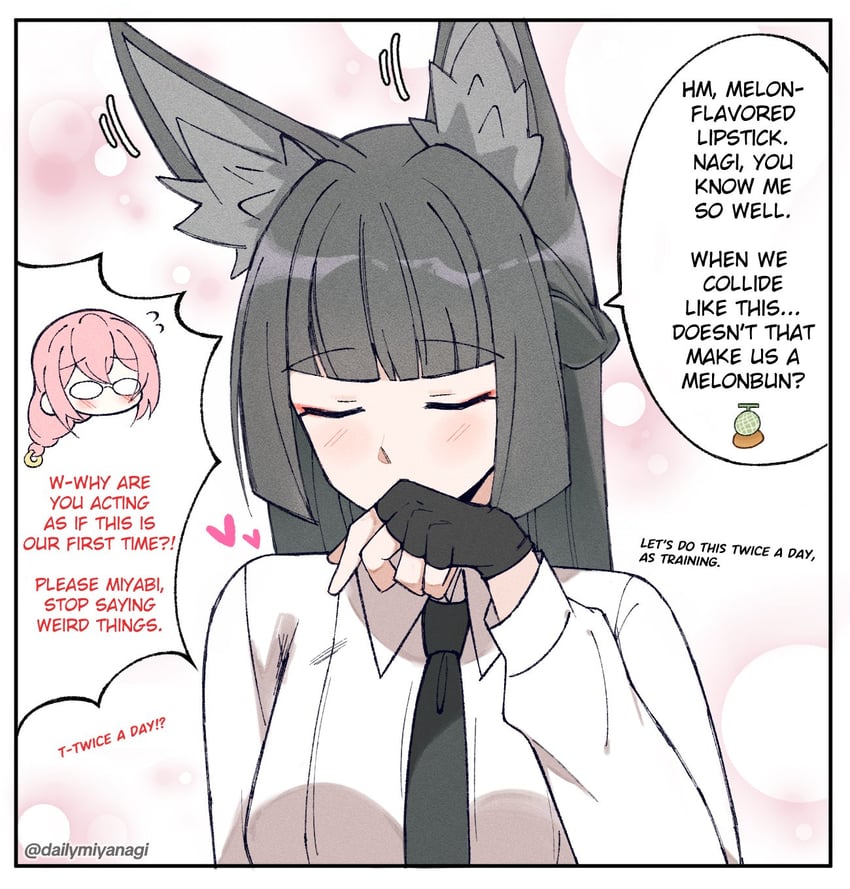 hoshimi miyabi and tsukishiro yanagi (zenless zone zero) drawn by dailymiyanagi
