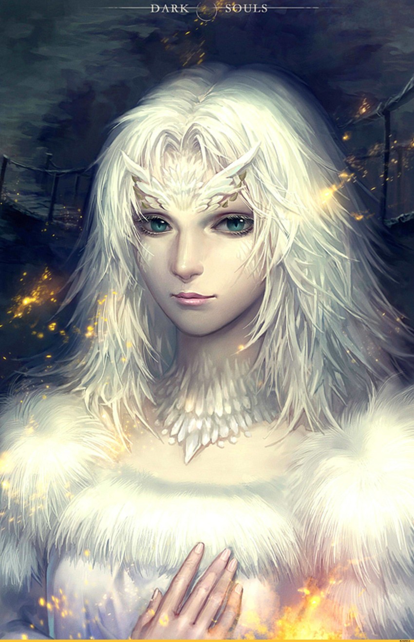priscilla the crossbreed (dark souls and 1 more) drawn by yufy
