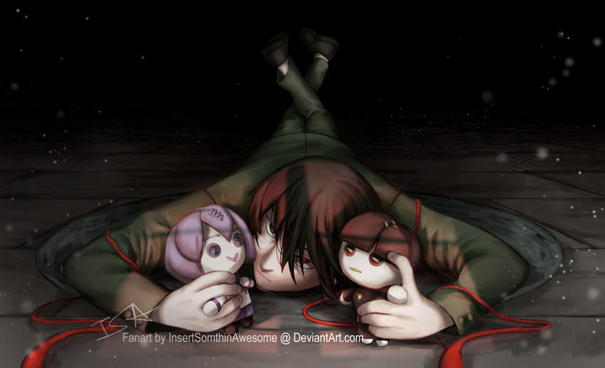 kageyama shigeo, mogami keiji, and asagiri minori (mob psycho 100) drawn by insertsomthinawesome