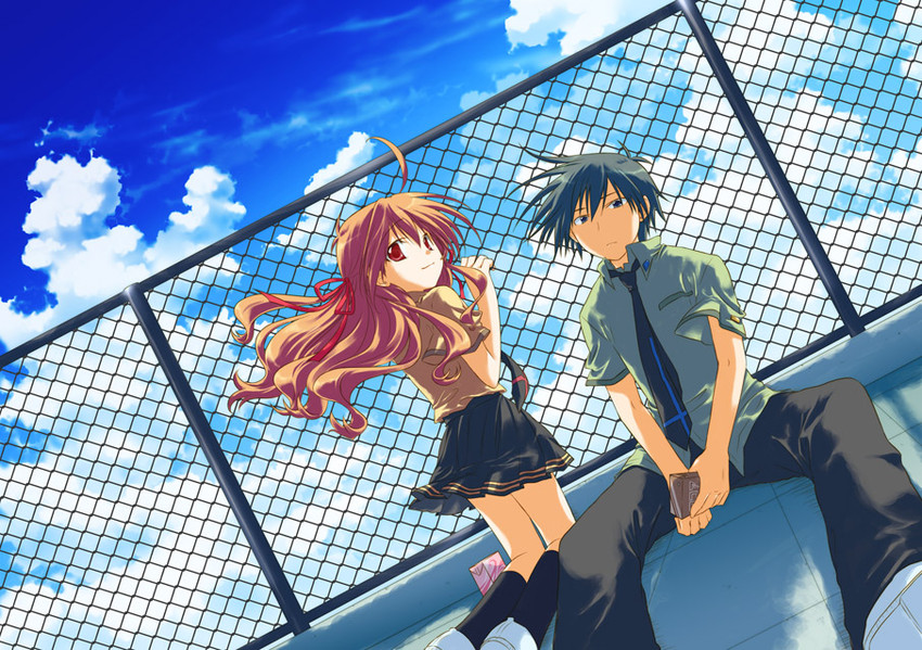 sasamori koyuki and mizushima tooru (iris zero) drawn by hotaru_takana