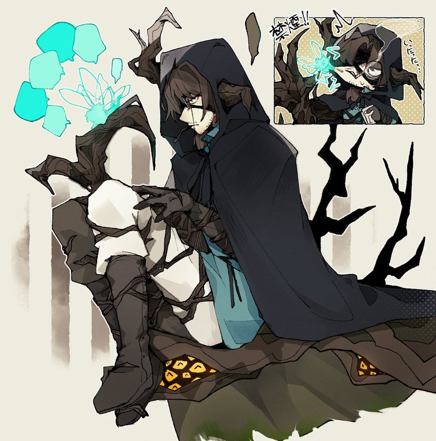 gregor (project moon and 1 more) drawn by gmno_6
