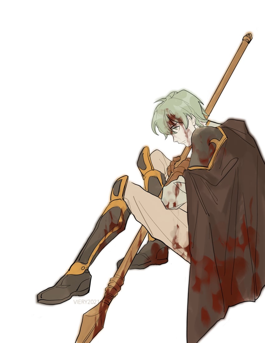ephraim (fire emblem and 1 more) drawn by julianlynnnn