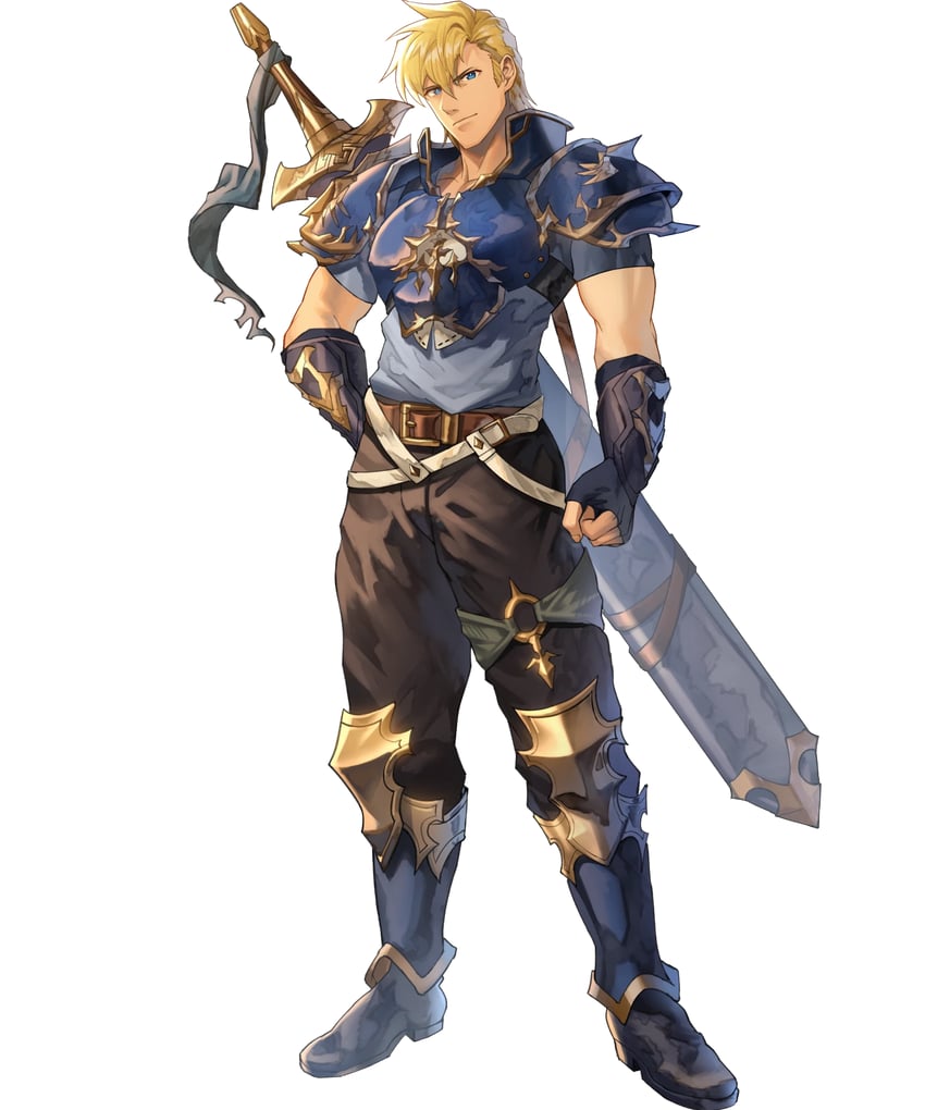 chulainn (fire emblem and 2 more) drawn by shimomura_watari