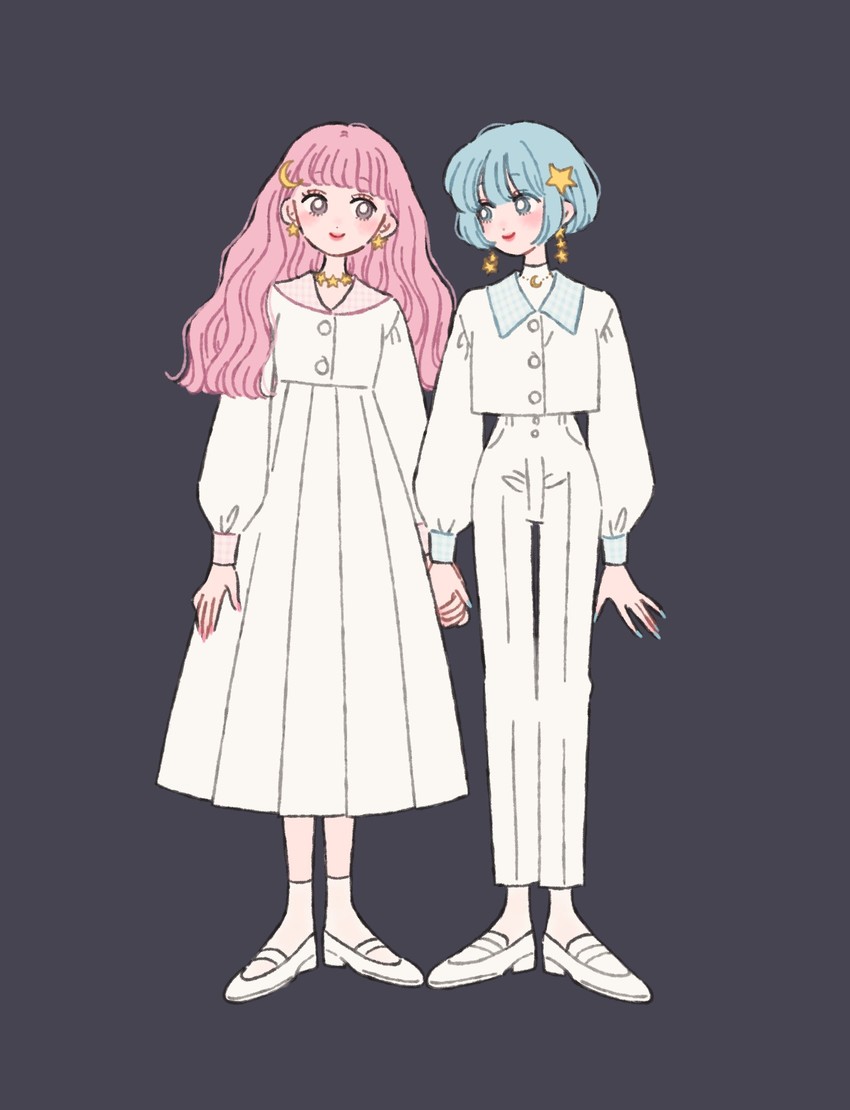 lala and kiki (sanrio and 1 more) drawn by rikuwo