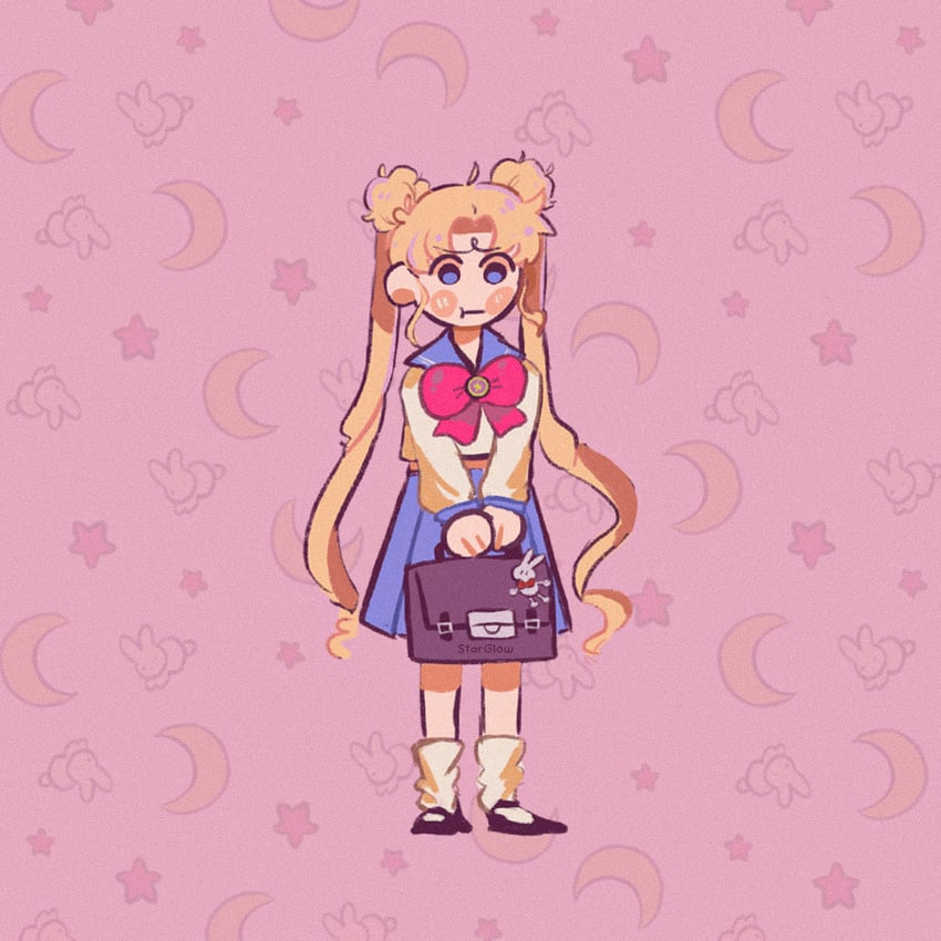 tsukino usagi (bishoujo senshi sailor moon) drawn by starglow