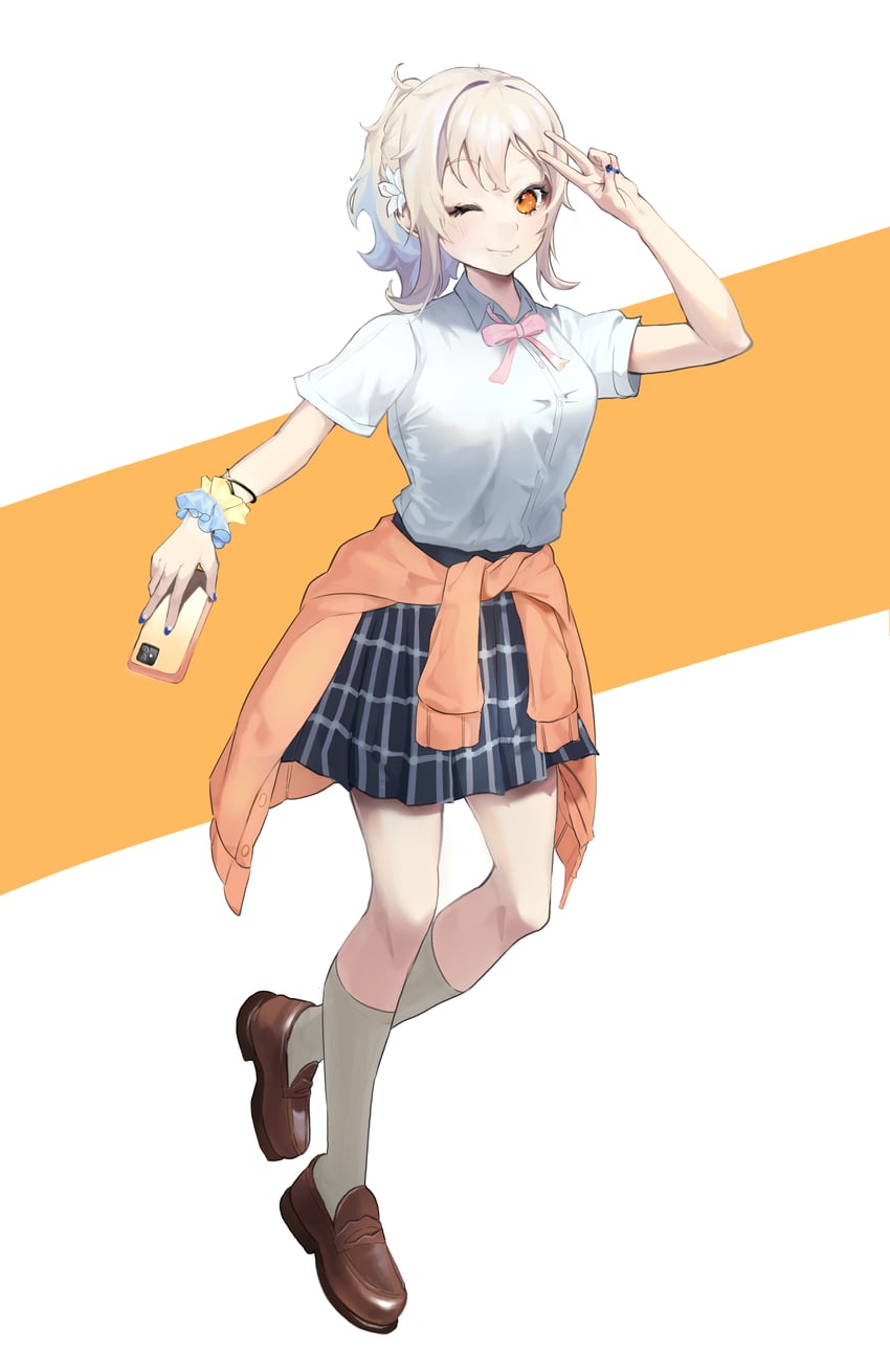 miyashita ai (love live! and 1 more) drawn by daiiichukiii